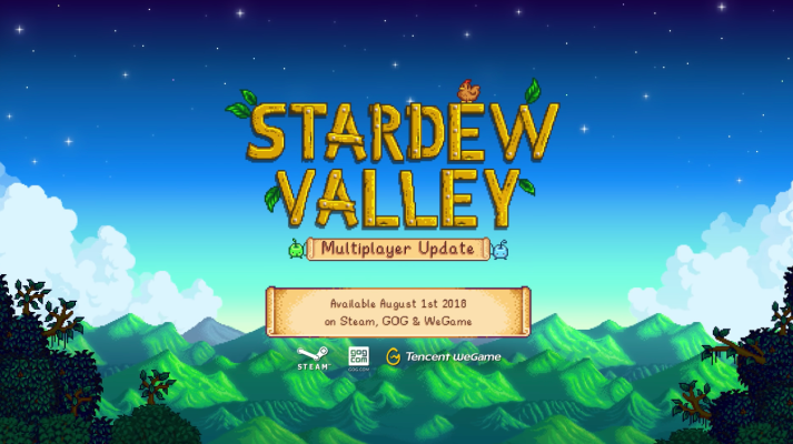 Indie gem Stardew Valley will get multiplayer on August 1st