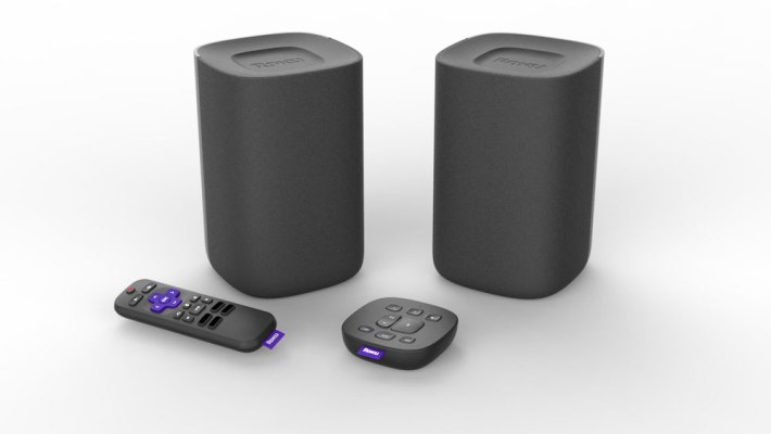 Roku unveils $200 wireless speakers made for Roku TV