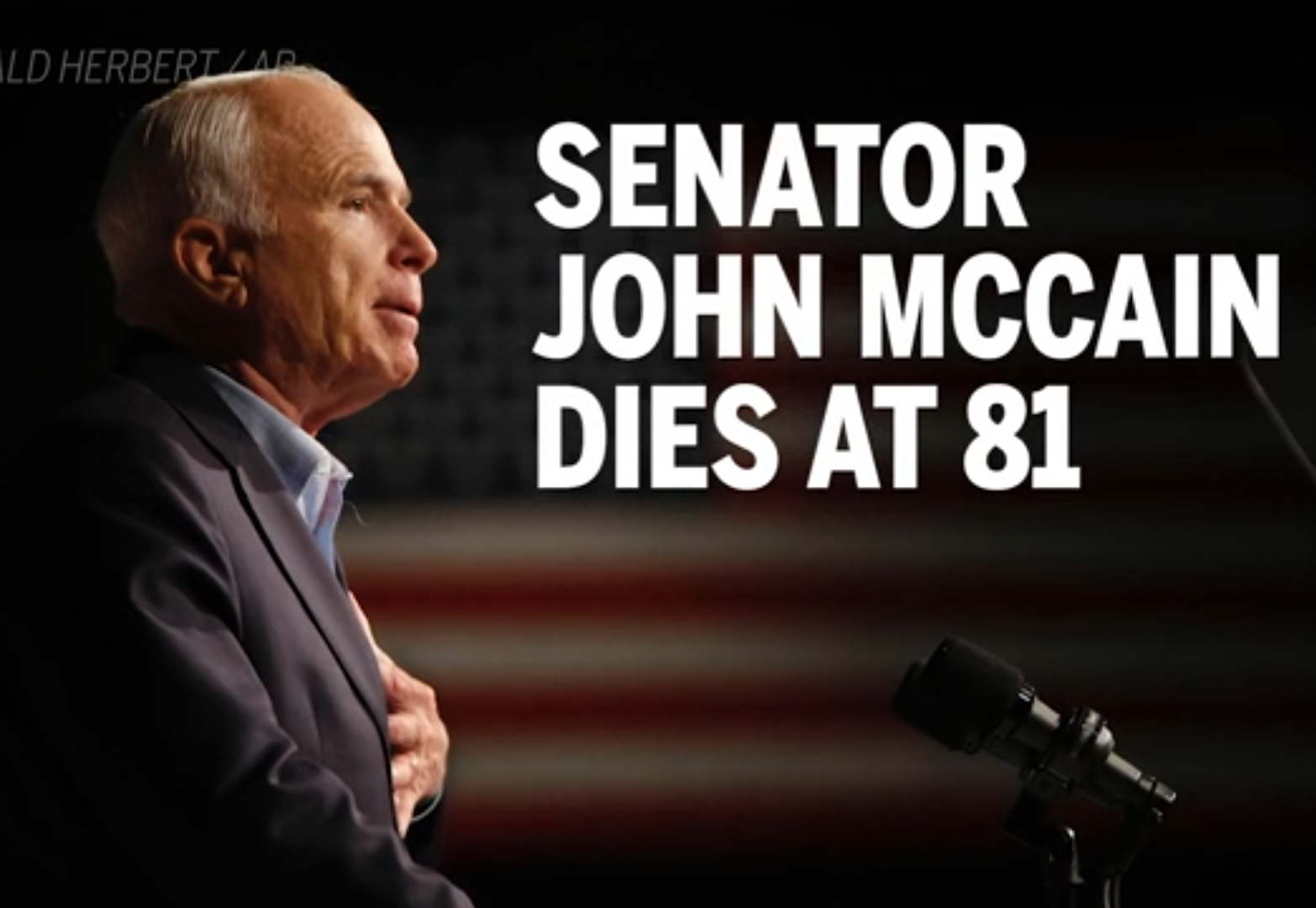 John McCain wrote a farewell letter to America before he died