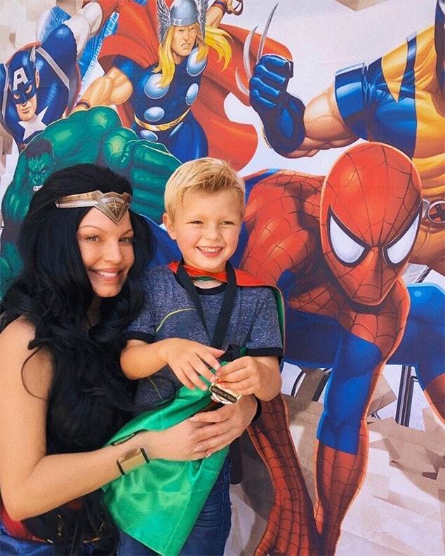 Fergie and Josh Duhamel Celebrate at Son Axl’s Superhero Birthday Party