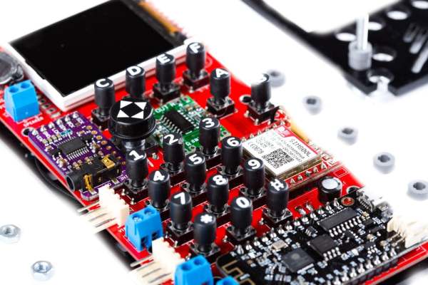 Make your own phone with MakerPhone (some soldering required)