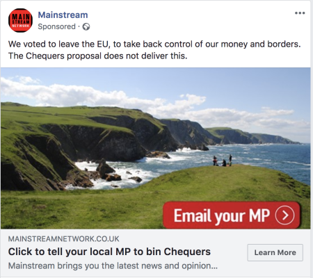 New ‘Dark Ads’ pro-Brexit Facebook campaign may have reached over 10M people, say researchers