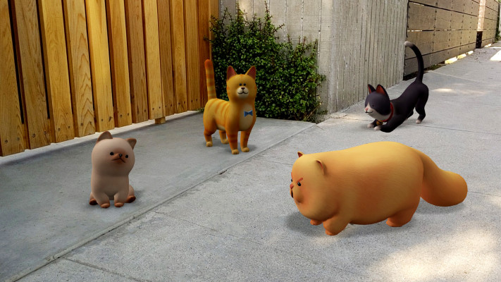 Google looks to AI interactions and cats to power its latest AR feature