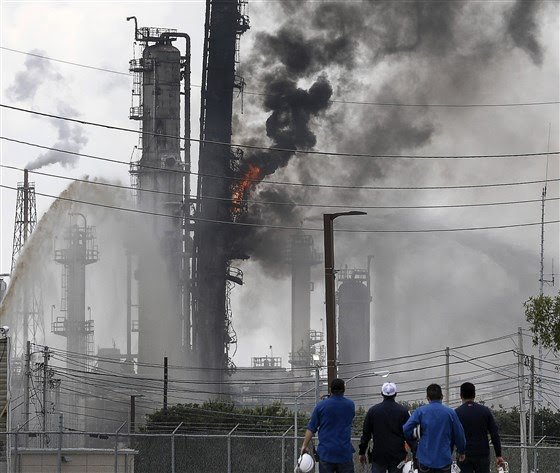 66 people sent for medical attention after ExxonMobil refinery explosion in Texas