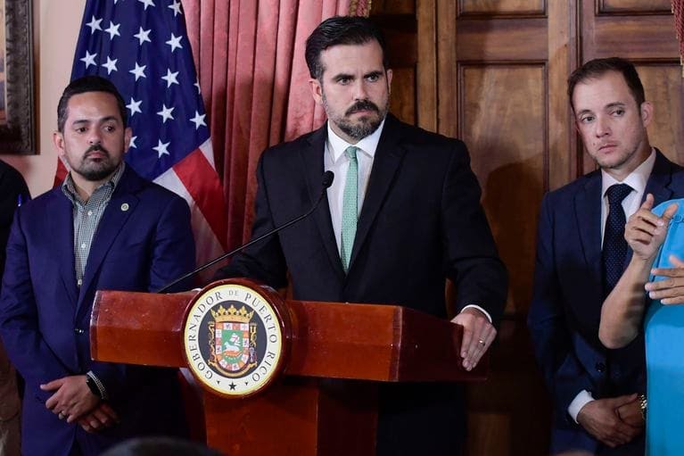 PuertoRico governor says he will resign amid intense political pressure, sweeping protests