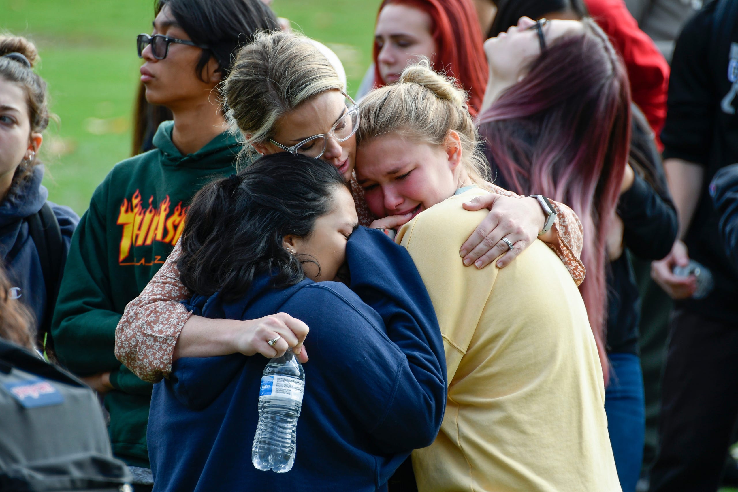 At least one dead and four wounded in a shooting at California high school