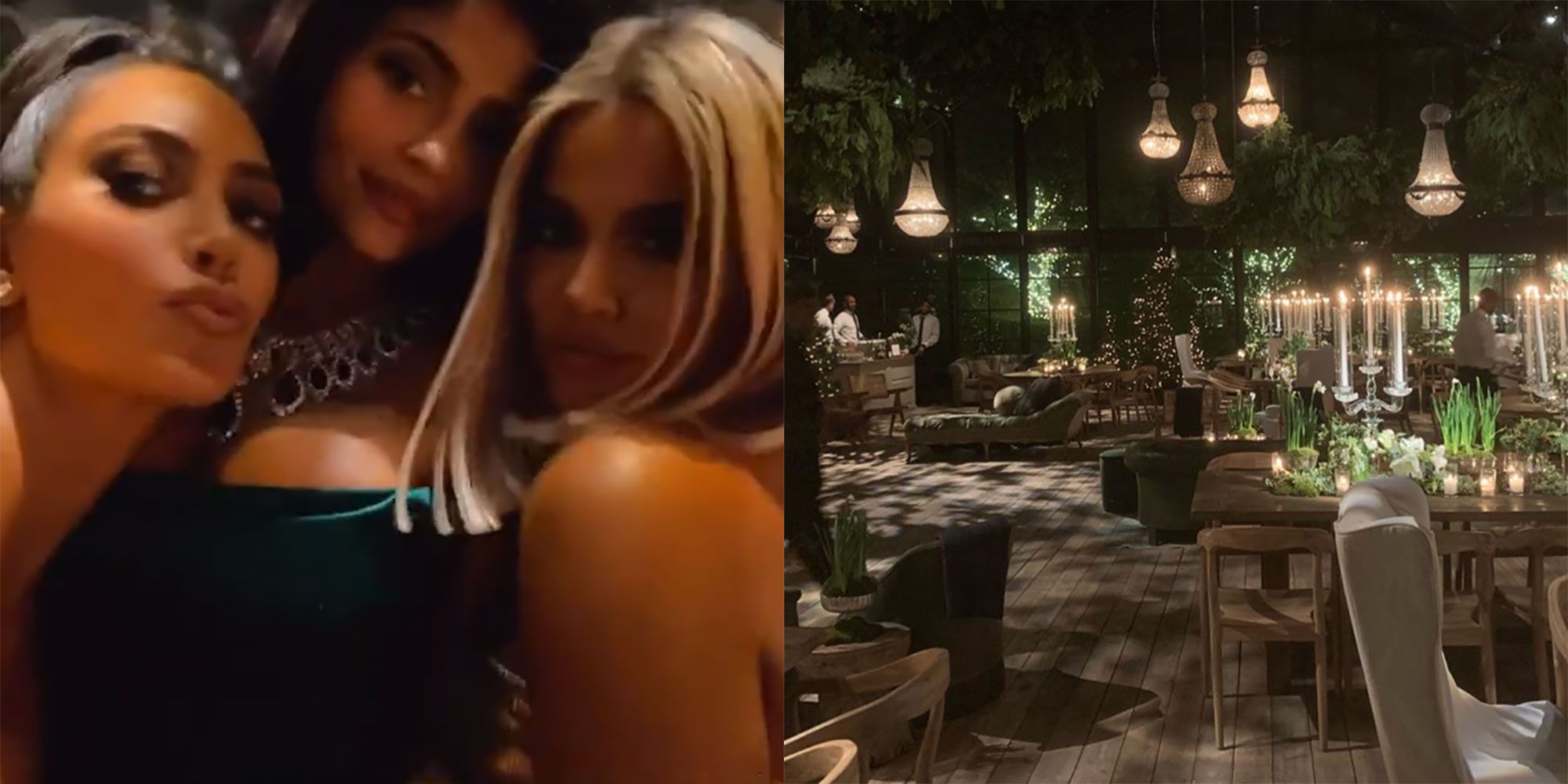 Kourtney Kardashian’s Christmas Eve Party Had Sia, A Kylie Jenner And Travis Scott Reunion, And All The Sisters