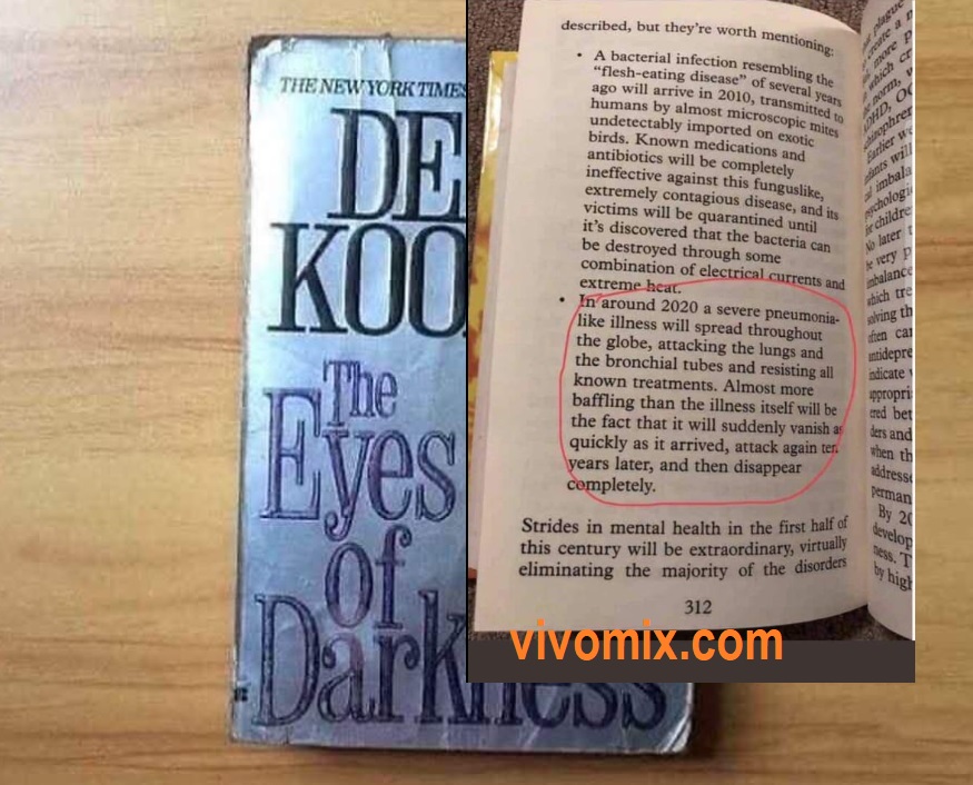 The Eyes of Darkness published in 1981 by Dean Koontz predicted the coronavirus- vivomix