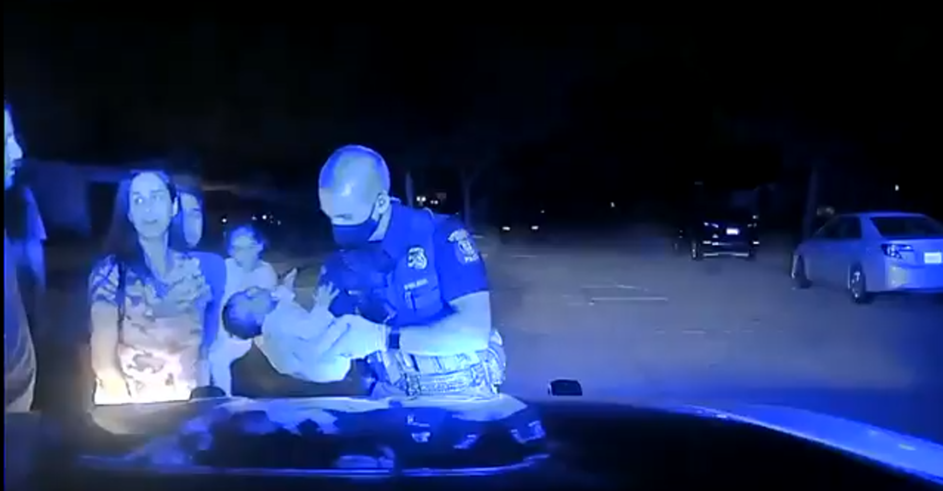 Michigan Police Officer Praised as ‘True Hero’ After Saving 3-Week-Old Baby from Choking