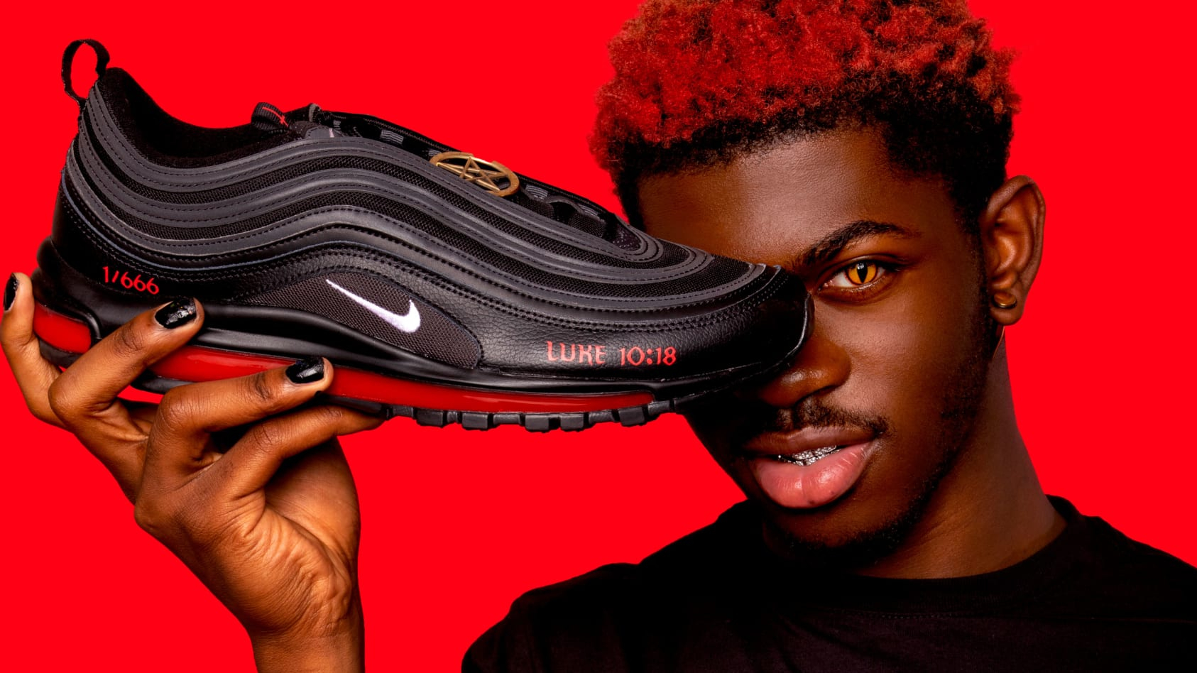 Nike sues over Lil Nas X ‘Satan Shoes’ with human blood in soles