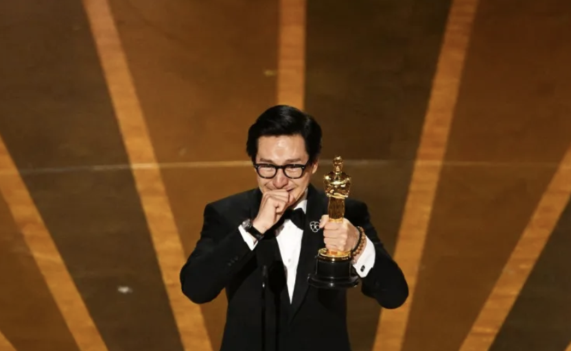 Ke Huy Quan was brought to tears upon winning the Oscar for best supporting actor