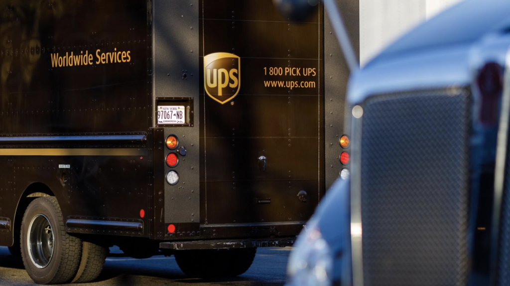 UPS says the US economy is slowing down